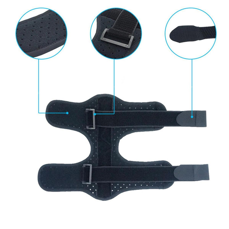 Plantar Fasciitis Night Splint Adjustable Drop Foot Orthotic Brace Pain Relief: