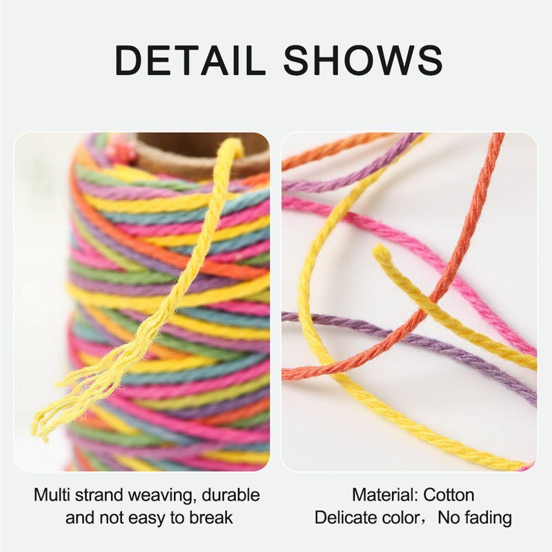 DIY Cord Gift Packing Sewing Cords Twine String Cotton Tapestry Decoration Rope