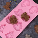 Mold Baking Mold Chocolate Santa Claus Christmas Mold Cake Mold Christmas Tree