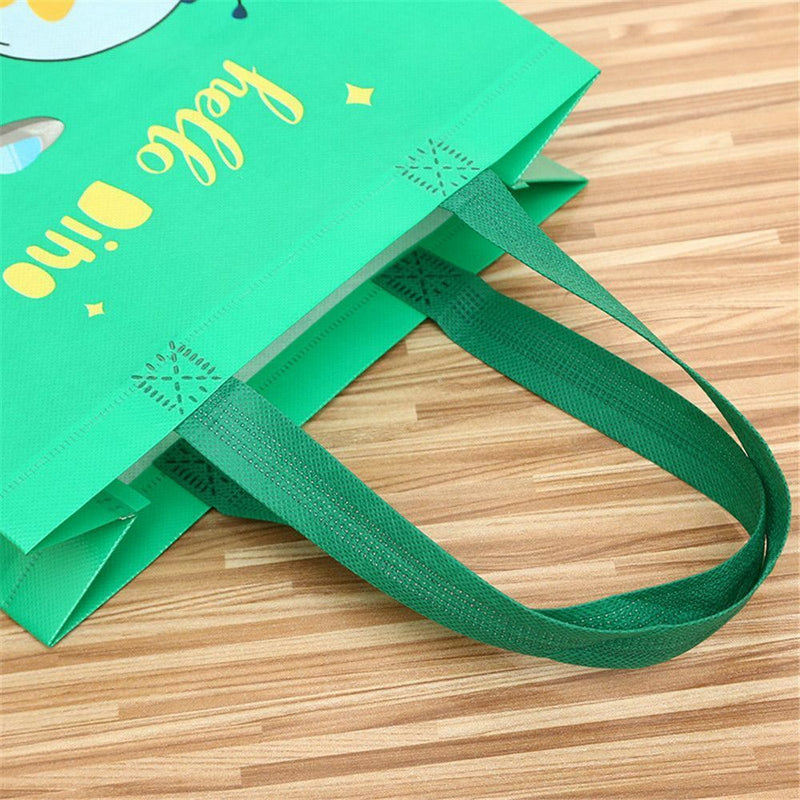 Decoration Wedding Party Favor Gift Bags Dinosaur Bags with Handles Non-Woven