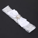 1pc Korean Baby Fashion Girls Photography Bowknot Headband Hair Band(White)