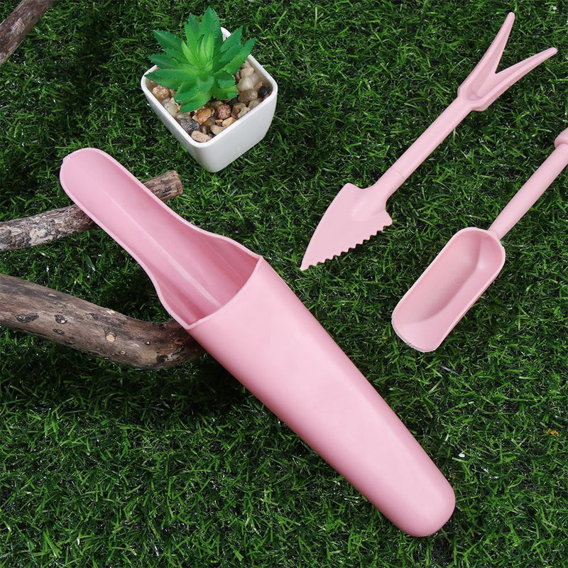 Digging Spoon Gardening Tools Plastic Cup Spade Bucket Shape Soil Shovel