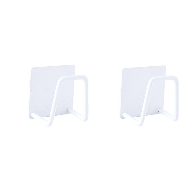 Kitchen Stainless Steel Sink Sponges Holder Self Adhesive Drain Drying Rack