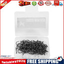 100pcs/box High Carbon Steel Fishhooks Barbed Hooks High Efficiency (8)