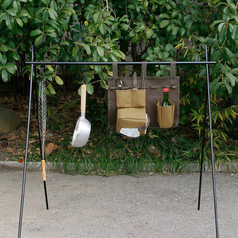 Storage Bag Multipurpose Camping Hanging Organizer 600D Oxford for Picnic Travel