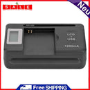 SS-5 2-Inch 1 Universal Battery Charger Wall Travel Fast Charging Charger with LCD