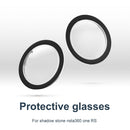 Lens Cover Anti-collision Lens Hood Portable for Insta360 ONE RS 1-Inch 360 Lens