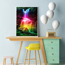 Diamond Painting Rainbow Falls Full Round Drill Picture of Rhinestone Drawing