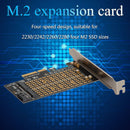 PCIe SATA M.2 to PCI-E 3.0 X4 Adapter Expansion Card for 2230 2242 2260 2280 SSD