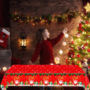 Disposable Christmas Tablecloth Antifouling Party Table Cloth Holiday Home Decor