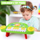 Cartoon Animal Piano Electronic Keyboard Music Baby Educational Toys Random