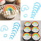 9x Rainbow Cookies Biscuit Cutter Fondant Mould Cake Sugarcraft Decorating Mold