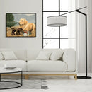 DIY Oil Painting By Numbers Animal Dog Hand Painted Canvas Color Drawing Pi