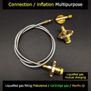 Extension Tube Hose Adapter Outdoor Camping Tank Gas Accessories (100cm)