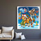 5D DIY Mosaic Kit Ski Dog Bead Art Full Drill Diamond Painting Home Wall Gift