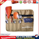 Waterproof 900D Oxford Fabric Camping Tableware Storage Bag (C Square) Newly