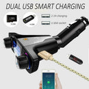 Car Bluetooth FM Transmitter mp3 Player Hands-Free Radio Adapter Char ge E5J9