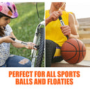 Practical bicycle pump made of aluminum alloy, mini pump, bicycle accessories for de