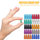 40pcs Bicycle Presta Valve Caps MTB Wheel Tyre Stem French Air Valve Caps Cover