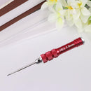 HSS Red Handle Hex Screwdriver Tool Set for Drone Repair Tools (0.9mm) Newly