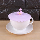 Silicone Cartoon Cup Cover Creative Anti-Dust Sealing Coffee Lid Caps(5)