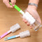 Sponge Long Handle Cup Brush Baby Glass Bottle Kitchen Cleaner Tool (Green)