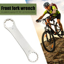 Stainless Steel Mountain Bike Front Fork Axle Wrench Bicycle Repair Tool Kits