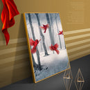 DIY Diamond Embroidery Red Birds Rhinestone Mosaic Diamond Painting Wall Gift