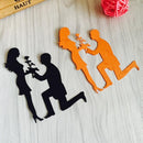 DIY Lamp Shaped Cut Dies Stencil Scrapbooking Christmas Cards Decor