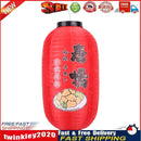 25cm Painting Lantern Japanese Style Fabric Hanging Restaurant Decor (C) Newly