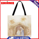 Jumpauto Virgin Printed Shoulder Shopping Bag Casual Large Carrying Case (40