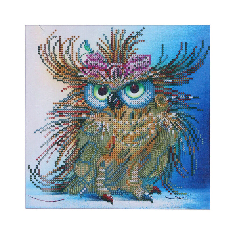 5D DIY Drill Diamond Painting Animal Pattern Cross Stitch Embroidery Crafts