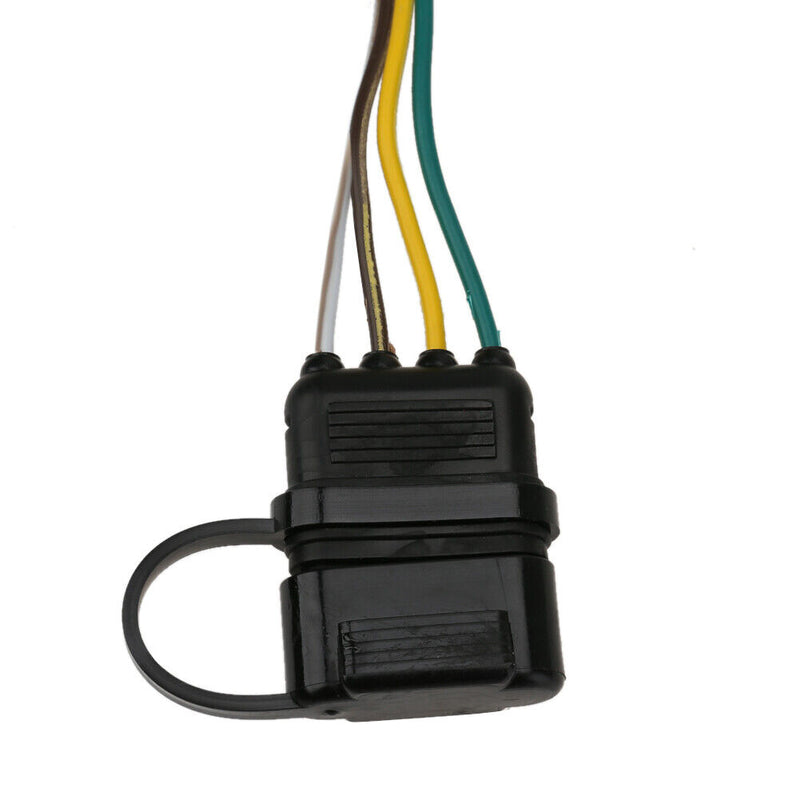 Amrican 4 Flat 32"trailer connect trailer plug 6/12/24V 4 pin Flat trailer Newly