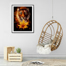 DIY Full Round Drill Diamond Painting Animal Mosaic Rhinestone Craft