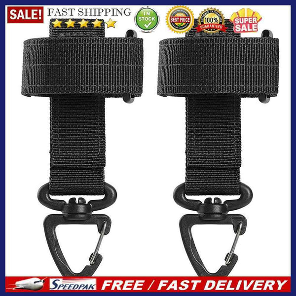 2pcs Outdoor Gloves Mountain Climbing Rope Storage Buckle Travel Hiking Buckl