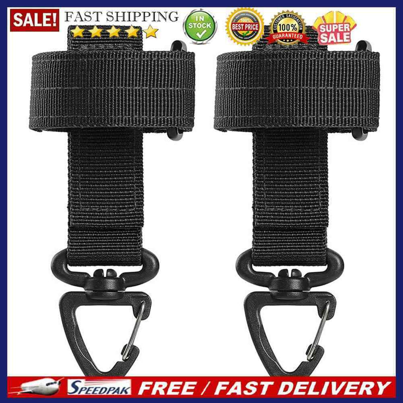 2pcs Outdoor Gloves Mountain Climbing Rope Storage Buckle Travel Hiking Buckl