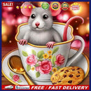 5D DIY Diamond Painting Mouse Cup Full Round Drill Embroidery Cross Stitch