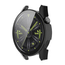 Tempered Glass Cover Case for Huawei Watch GT 3 46mm Screen Film (Black)