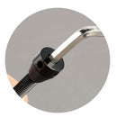 Bike Tubeless Presta Valve Set Bike CNC Machined Anodized Tool (60mm Black)