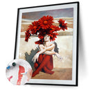 Flowers 40x50cm Oil Paint By Numbers Picture DIY Painting