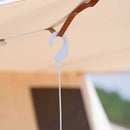 PU Leather Hanging Rope - Braided Camping Supplies for Multi-scene Usage