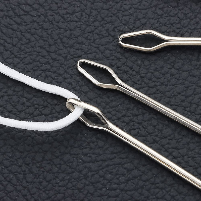 Easy Threaders Wearing Threaders Guide Elastic Rope Threader Stainless Steel