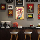 Sexy Lady Poster Metal Plate Tin Sign Plaque for Bar Pub Club Cafe Wall (D)