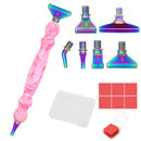 Diamond Painting Metal Point Drill Pen Kits DIY Art Crafts (Pink Pen 13pcs)