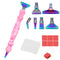 Diamond Painting Metal Point Drill Pen Kits DIY Art Crafts (Pink Pen 13pcs)
