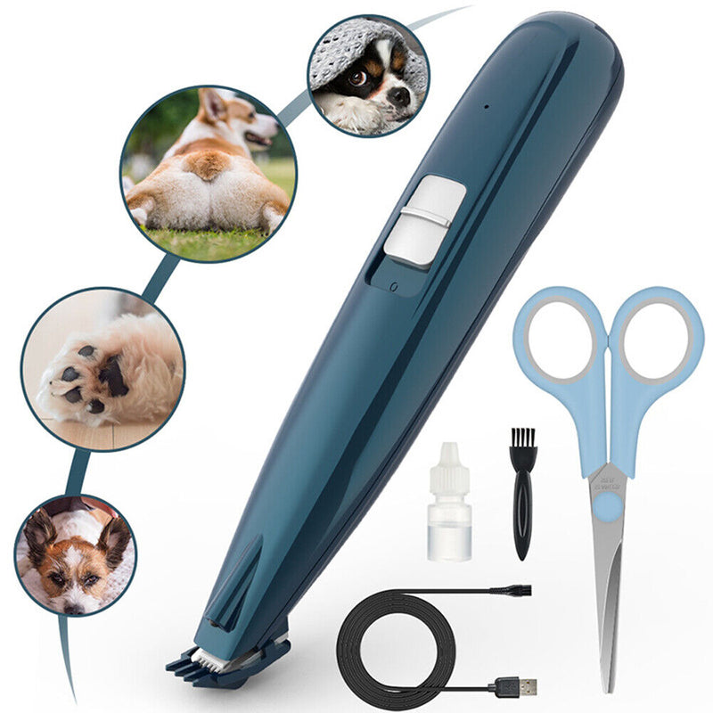 Electric Pet Dog Hair Clipper Reachable Hair Trimmer Haircut Cat Grooming Kit