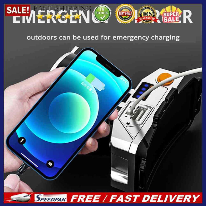 LED Headlamp 800LM Waterproof Camping Hiking Rechargeable Headlight Flashlight