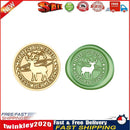 25mm Christmas Wax Seal Stamp Cartoon Head DIY Retro Sealing Decor (SD063) Newly