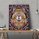 Diamond Painting Part Special-Shaped Drill Tiger Luminous Rhinestone Modern Art