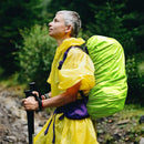 Waterproof Backpack Rain Cover Antislip Cross Buckle Strap (Green M)